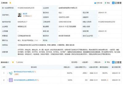 吉利在鹽城成立極電新能源技術(shù)公司，深化供配電業(yè)務(wù)布局