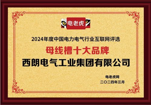 西朗電氣工業(yè)集團(tuán)榮獲“母線(xiàn)槽十大品牌”稱(chēng)號(hào)，卓越品質(zhì)鑄就行業(yè)標(biāo)桿